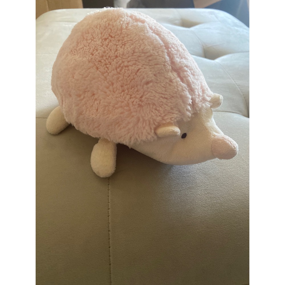 Little Jellycat Pink Hedgehog Plush Stuffed Animal Soft Toy Pink Cream